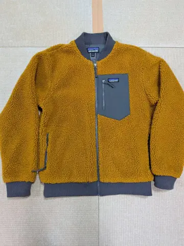 파타고니아 레트로 X 보머 자켓 머스타드 플리스