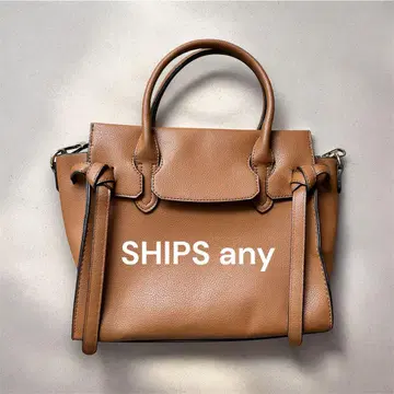 SHIPS any 쉽스 브라운 핸드백 브라운 가을/겨울 숄더 포함