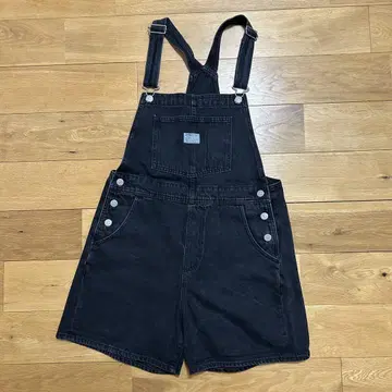 리바이스 블랙 살로펫 숏팬츠 S