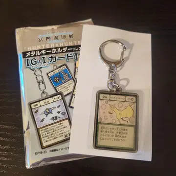 헌터 x 헌터 G.I. 카드 키링 버블 호스