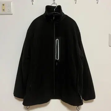HEREIAM 블랙 플리스 자켓