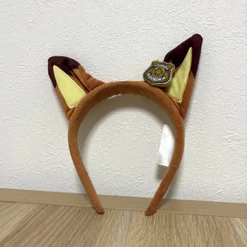 주토피아 닉 머리띠