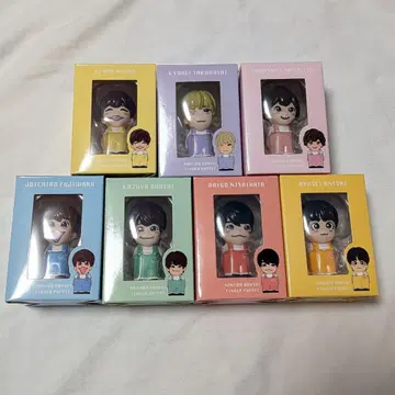 나니와단시 손가락 인형 7개 세트