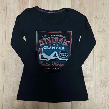 hysteric glamour 긴팔 티셔츠