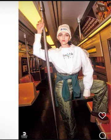 moussy x MTA 자수 맨투맨