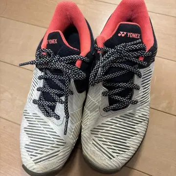 YONEX 테니스화 화이트/레드