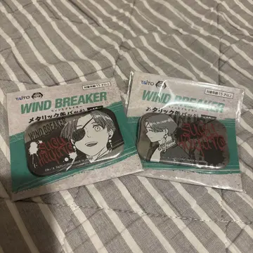 WIND BREAKER 메탈릭 캔뱃지