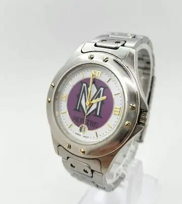 MONTRE 손목시계 아날로그 쿼츠 3 달력 메탈 밴딩