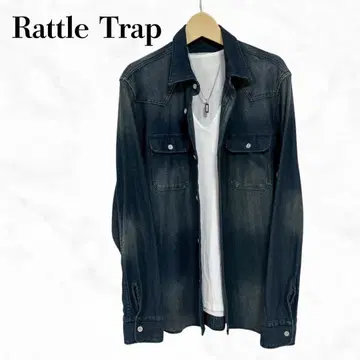 RATTLE TRAP 워크 셔츠 스트레치 셔츠 바지 셔츠