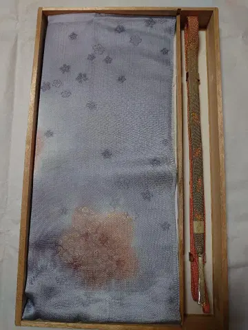 오비 장식 천과 허리띠 세트