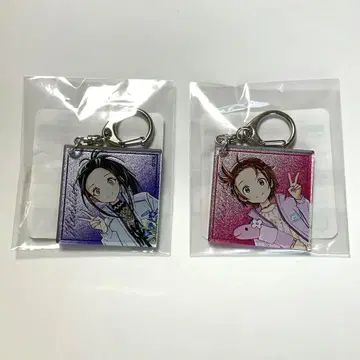 메달리스트전 메탈릭 아크릴 키링 세트