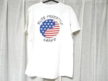 Hanes 엘리트 프리스타일 KARATE 가라테 미국 T셔츠 M