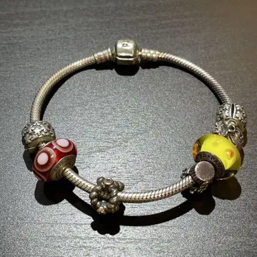 PANDORA 판도라 팔찌 참 실버