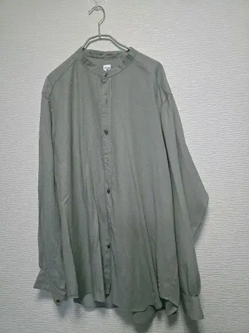 EDIFICE LA BOUCLE 밴드 카라 셔츠