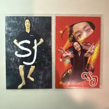 GAG SJ 크리스탈 헬스장 트레이딩 카드 2장 세트