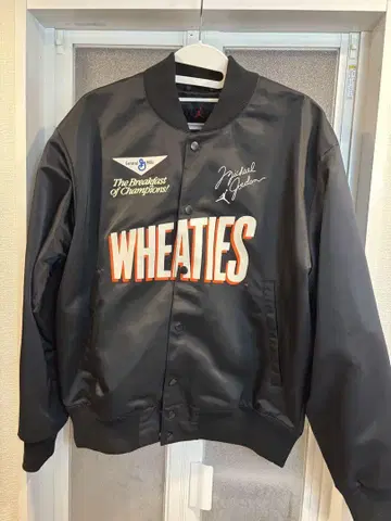 Jordan Wheaties Jacket L 사이즈 블랙
