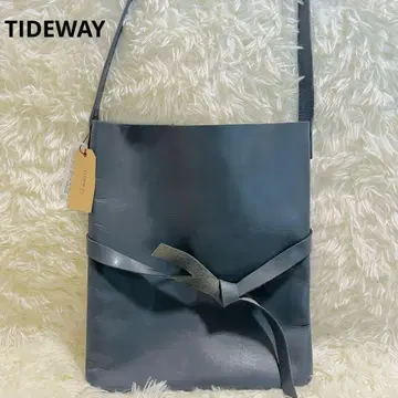 TIDEWAY WRAPPING BAG 천연 가죽 숄더백