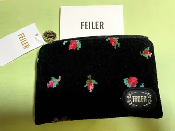 새상품 페이러 FEILER 리아 로즈 파우치 꽃무늬