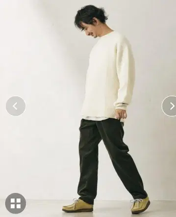 CALIFORNIA 코듀로이 셰프 팬츠 L 그린