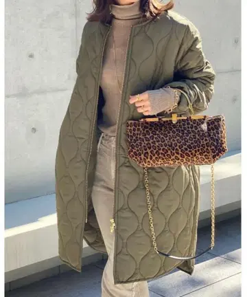 엠마 테일러 3way 퀼팅 자켓 코트 후드 보아 라이너