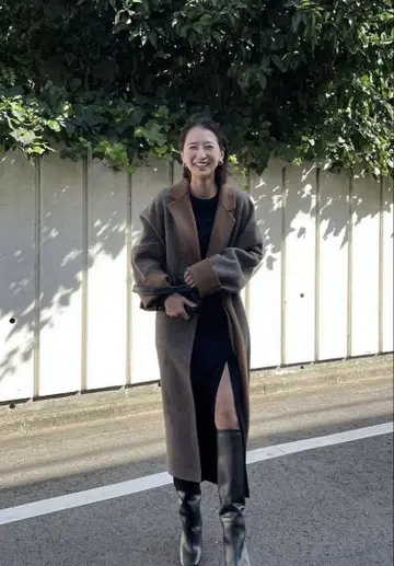 [ 새상품 택 포함 ] CLANE NEP TWEED RIVER COAT
