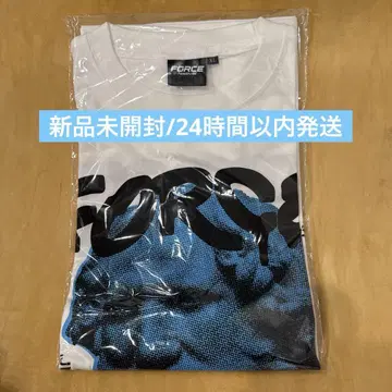 FORCE Festival fragment 후지와라 히로시 T셔츠 화이트