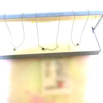 새상품급 타카시마야 다이아 루비 에메랄드 목걸이 보증서 감정서 포함