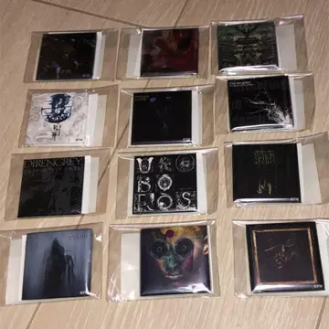 DIR EN GREY 25주년 기념전 TSUTAYA 굿즈 캔 마그넷 컴프