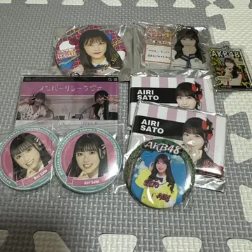 AKB48 사토 키세 캔뱃지 모음