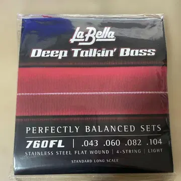 La Bella Deep Talkin' Bass 760FL 플랫 미개봉