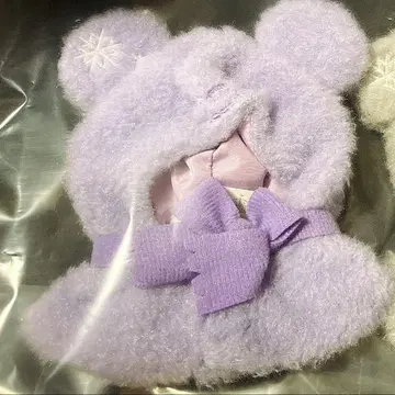 디즈니 시크릿 판초 보라색