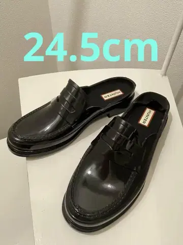 HUNTER 로퍼 슬립온 레인 슈즈