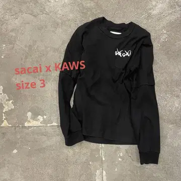 sacai x KAWS (사카이 x 카우스) 롱TEE / 3