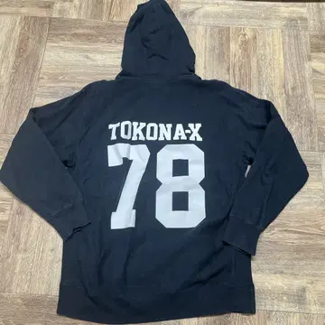 tokona-x 블랙 후드티 사이즈 XL