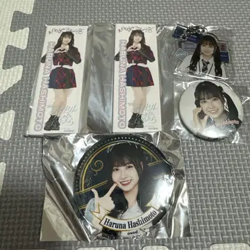AKB48 하시모토 히나 캔뱃지 모음