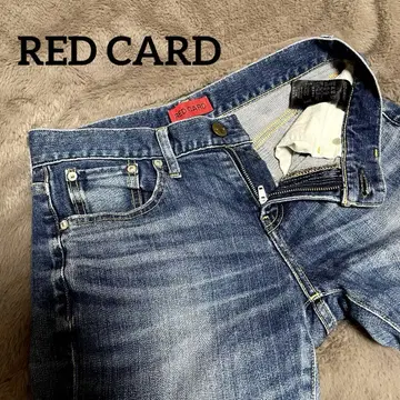 [ RED CARD ] 레드카드 테이퍼드 데님 24인치