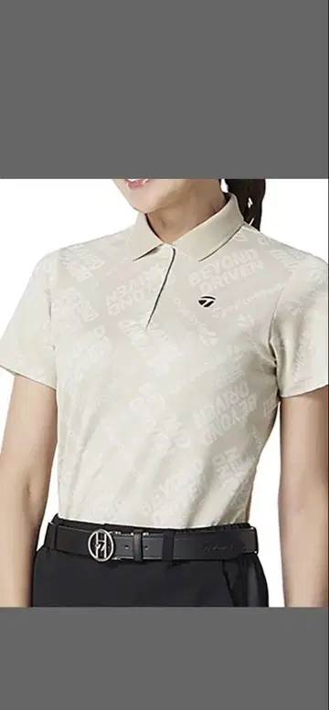 [ 새상품 택 포함 ] 테일러메이드 여성용 셔츠 M 사이즈 베이지