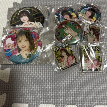 AKB48 카와무라 유이 캔뱃지 모음