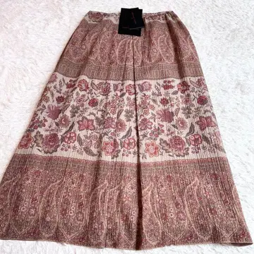 크리스찬 오자르 새상품 페이즐리 꽃무늬 스커트 M