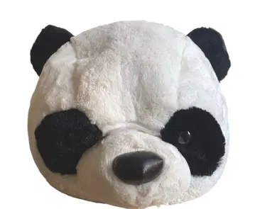 [ 새상품급 ] 판다 봉제 인형 마스크 할로윈 분장 성인용