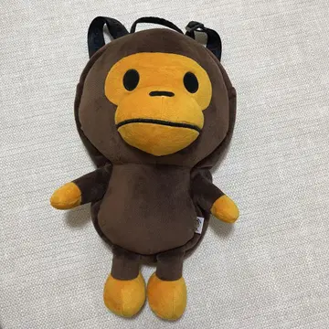 BABY MILO STORE 원숭이 봉제 인형 백팩