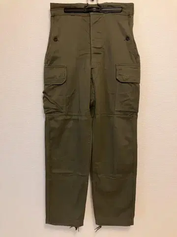 [ 새상품급 ] 70s 프랑스군 M64 필드 팬츠 카고 76C 밀리터리