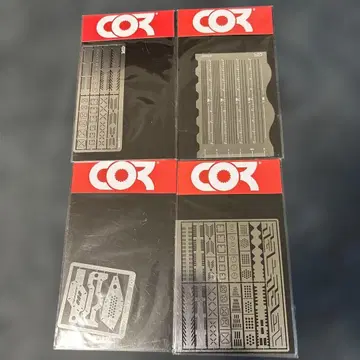COR  템플릿 4종 세트 미사용품