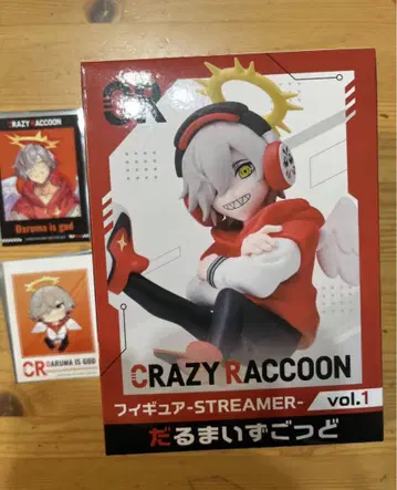 CrazyRaccoon 달마이스갓 GiGO 한정판 폴라로이드풍 카드 2종