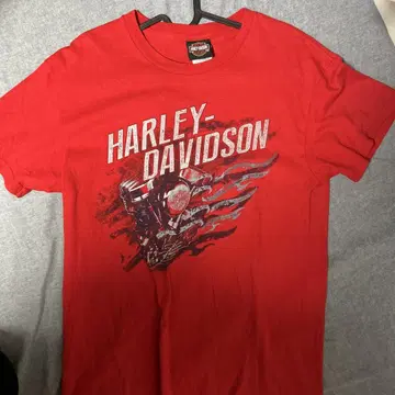 [캘리포니아 한정판] HARLEY-DAVIDSON 빨간색 T셔츠
