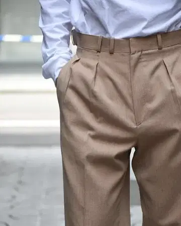 maatee&sons 25ss JEFFERY 베이지 레드 사이즈 2