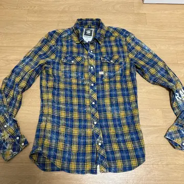 G-STAR RAW 긴팔 플란넬 셔츠 S 사이즈 새상품급