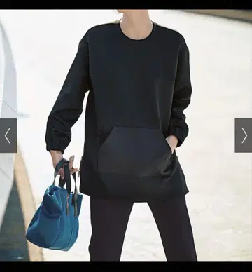 지퍼 디자인 종이상자 저지 풀오버