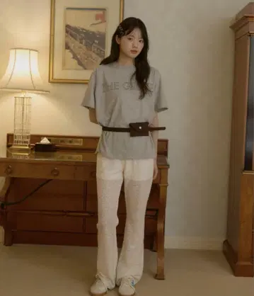 GIUNON stretch lace pants