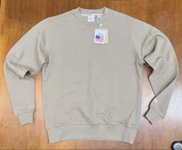 Goodwear USA 코튼 베이지 맨투맨